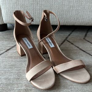 Steve Madden Nude Block Heels